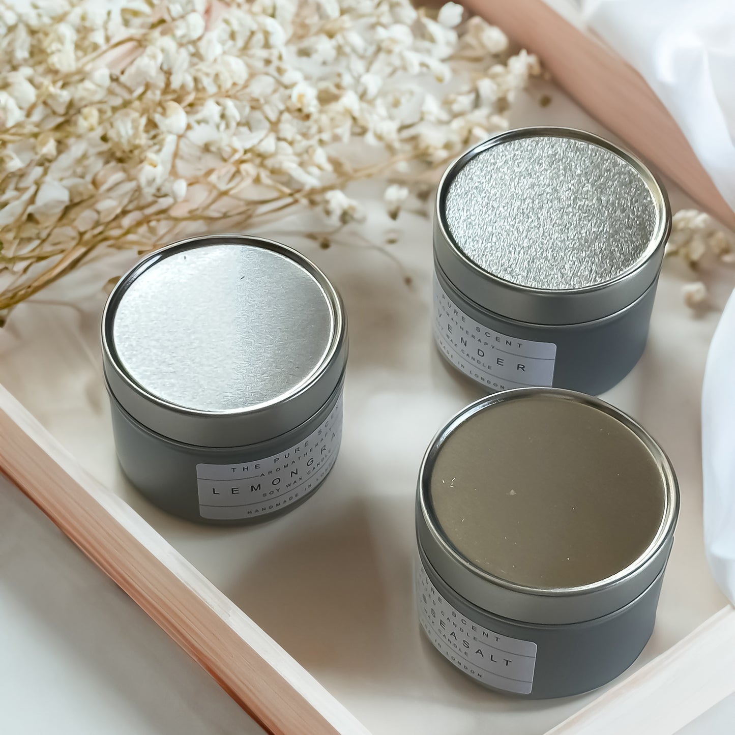 100g Soy Candles in a Tin