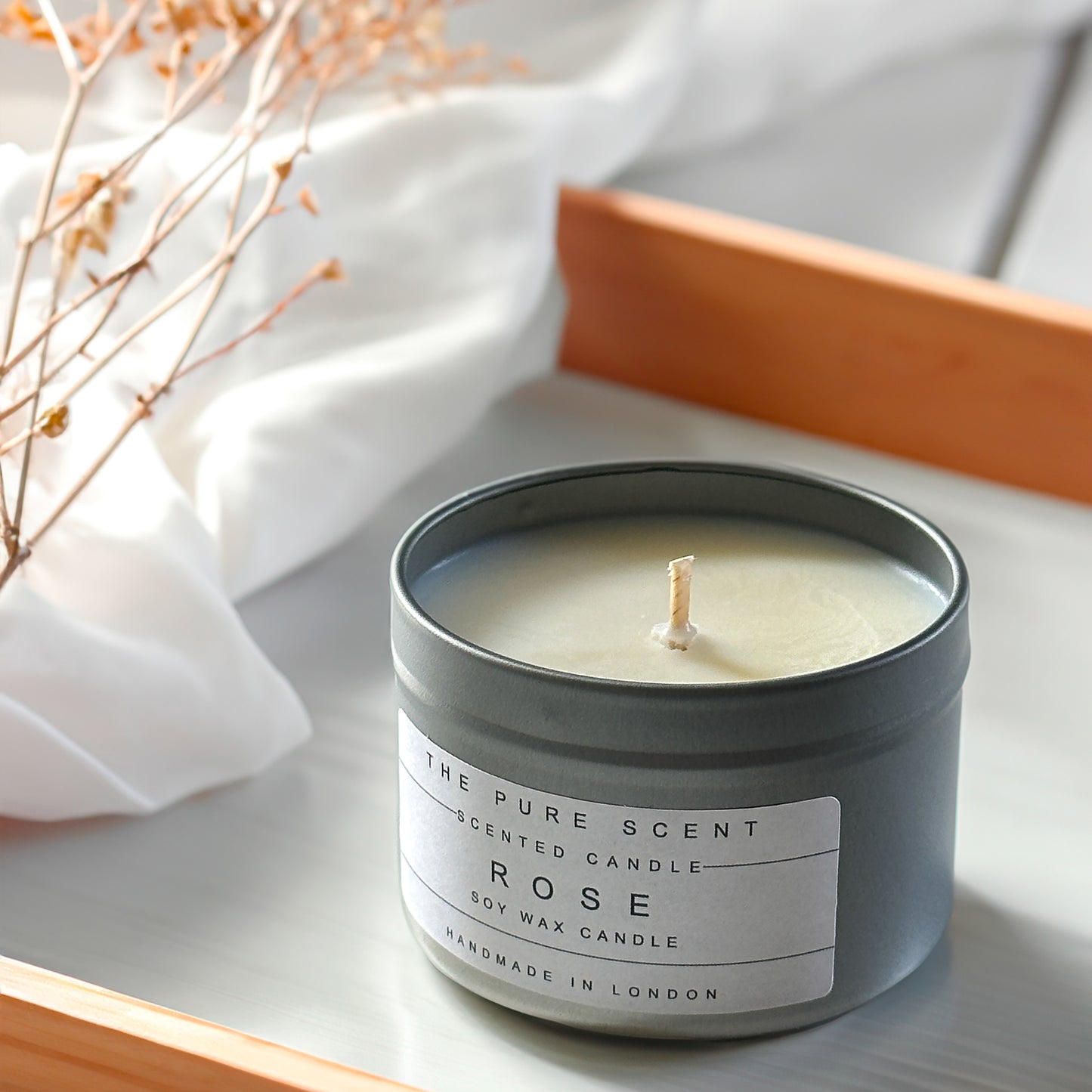 100g Soy Candles in a Tin