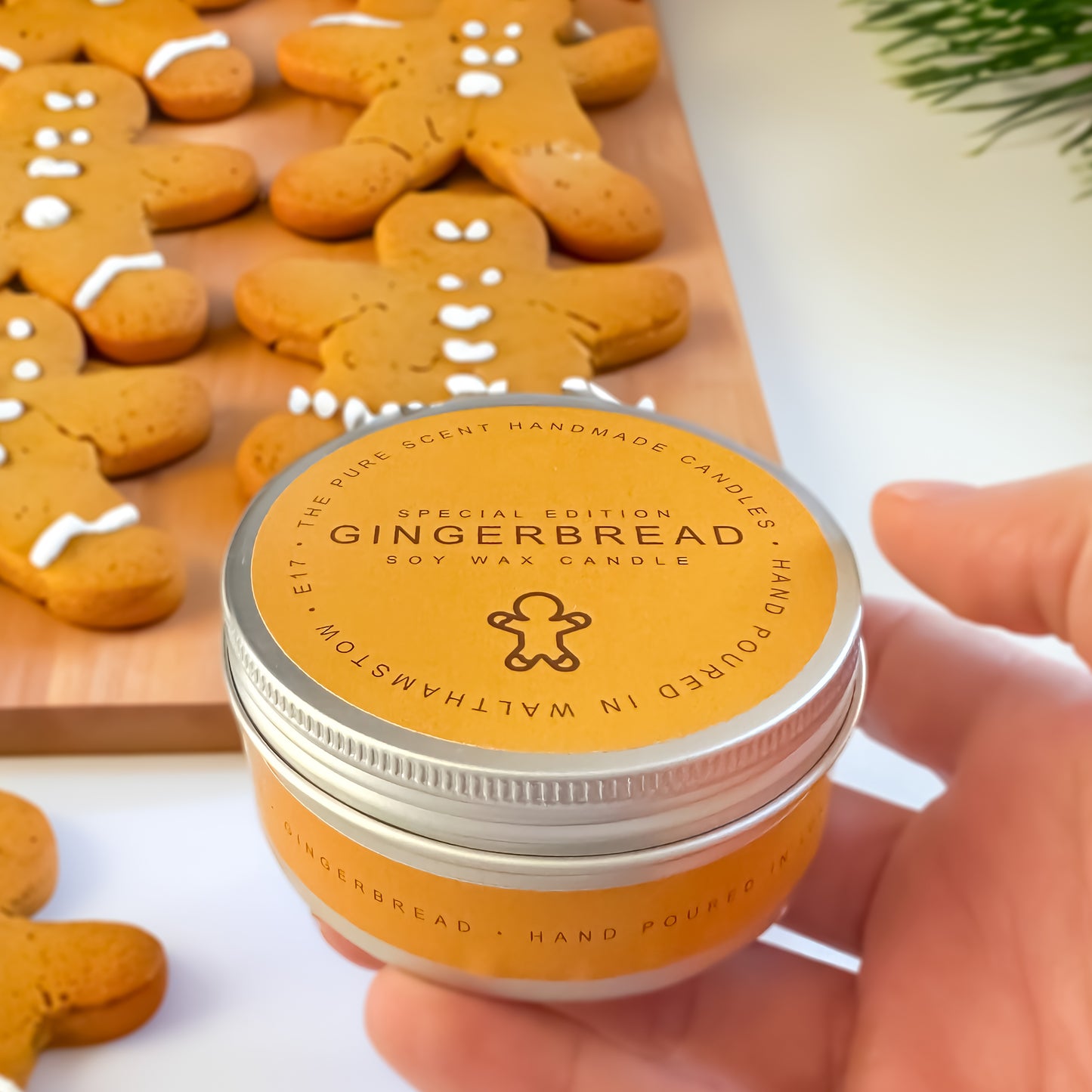 Christmas 3 Wick Soy Candles in a Tin - 150g | 3 Festive Scents