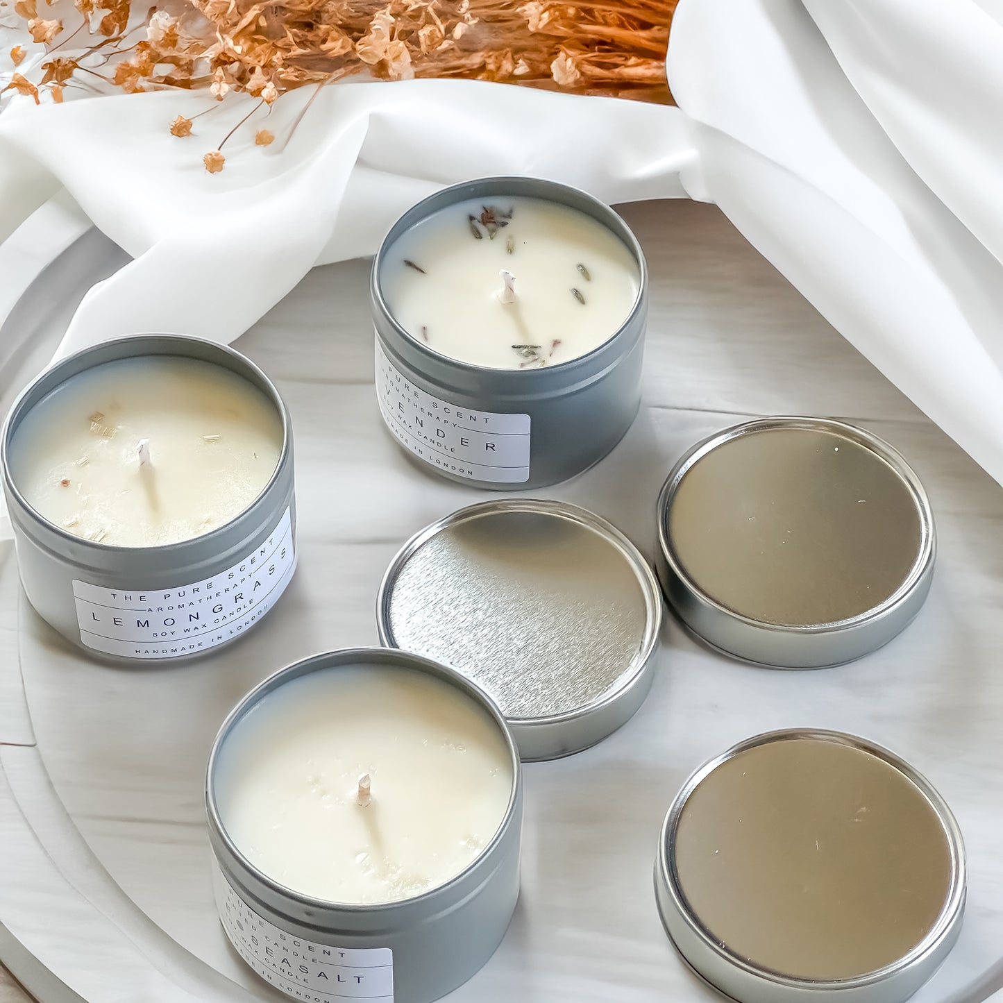 Soy Candles in a Tin