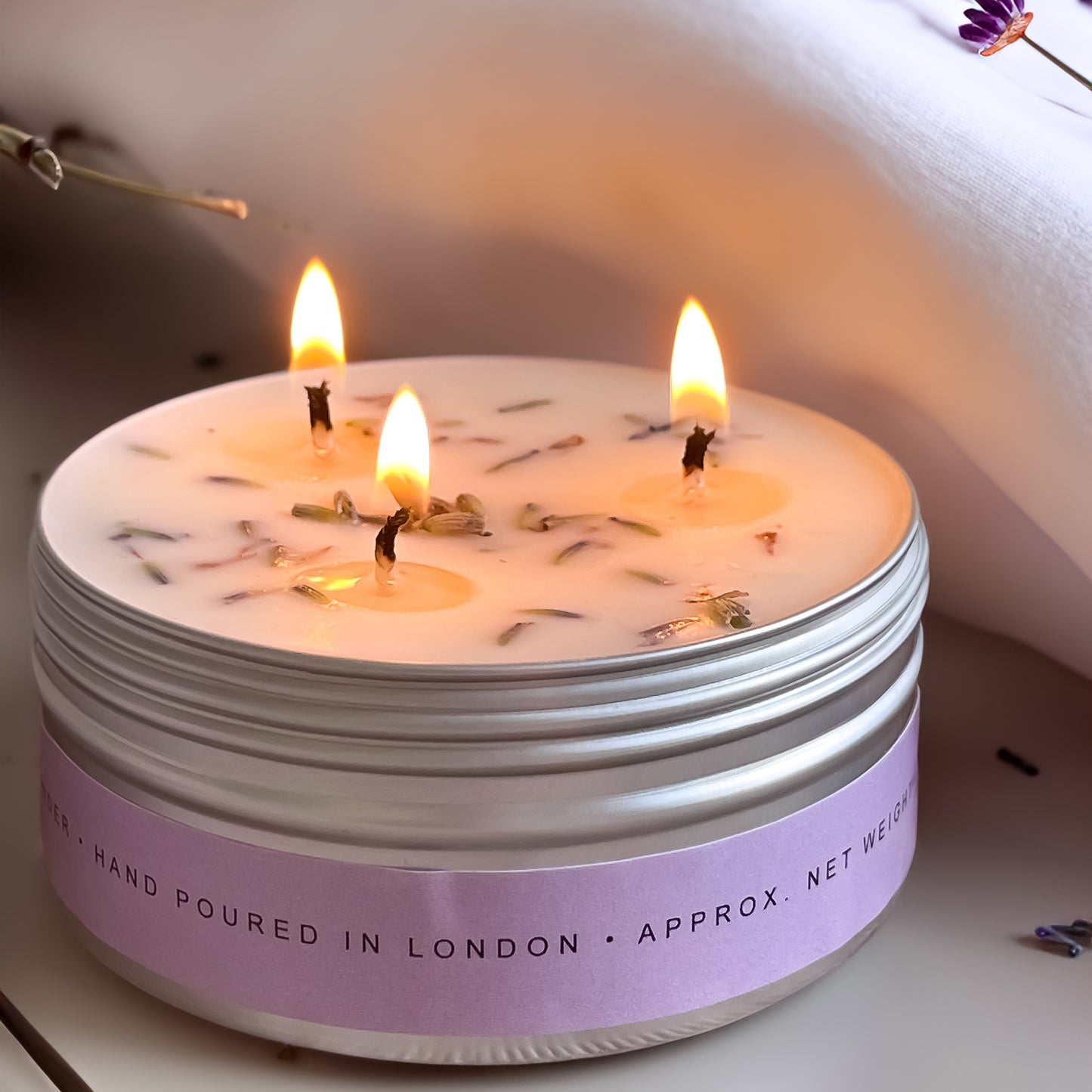 3 Wick Soy Candle in a Tin