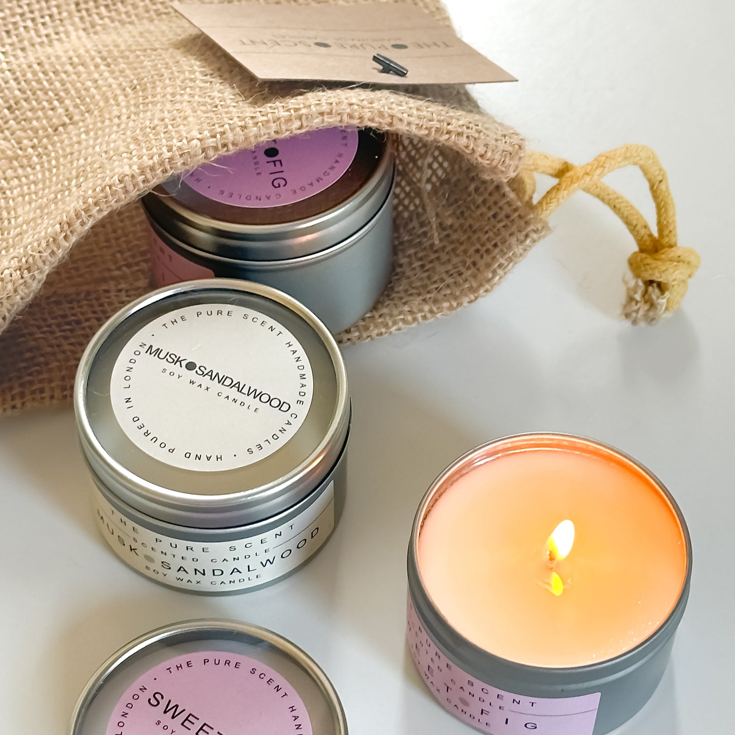 3 Mini Soy Candles • The Gift Set