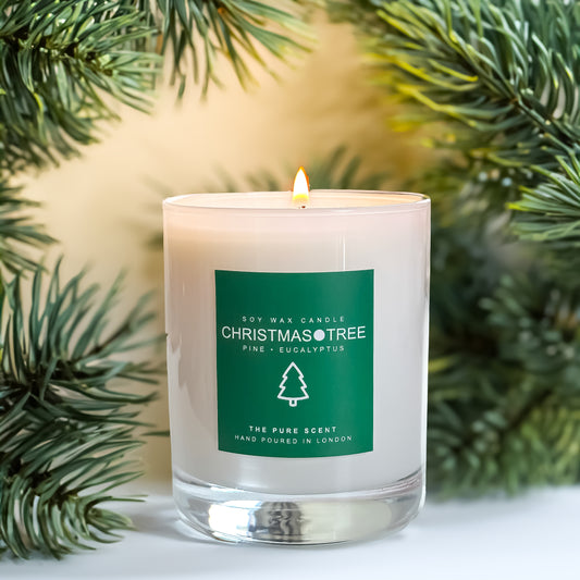 30cl Christmas Candle – The Pure Scent | 3 Festive Scents