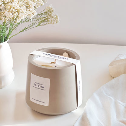 Handmade Jesmonite Soy Candle – 180g