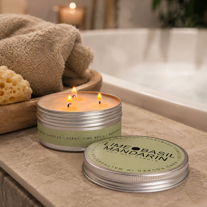 150g 3 Wick Soy Candle in a Tin
