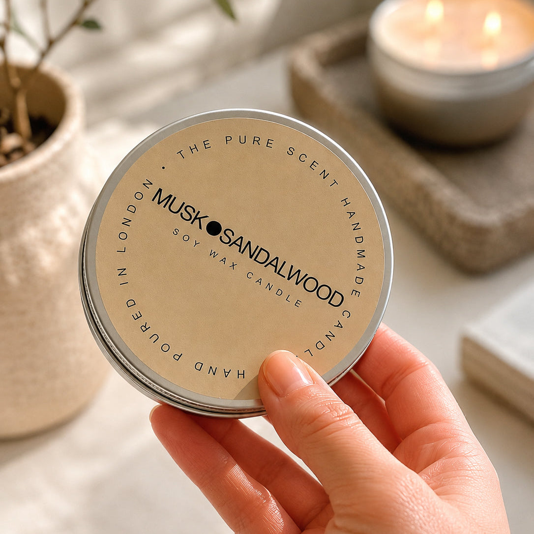 150g 3 Wick Soy Candle in a Tin