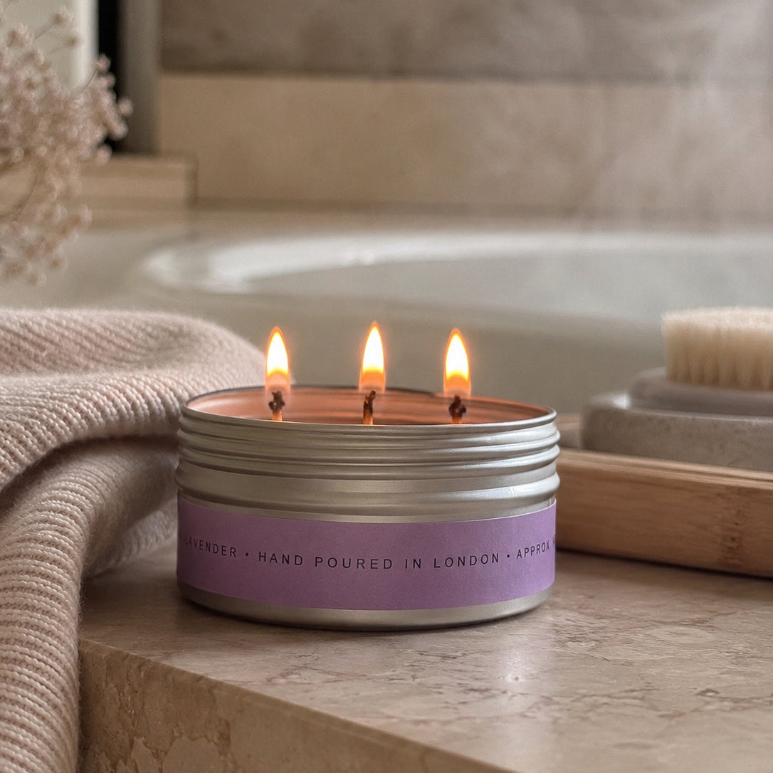 150g 3 Wick Soy Candle in a Tin