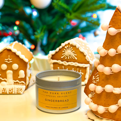 Christmas Soy Candle Tin – 100g | 3 Festive Scents