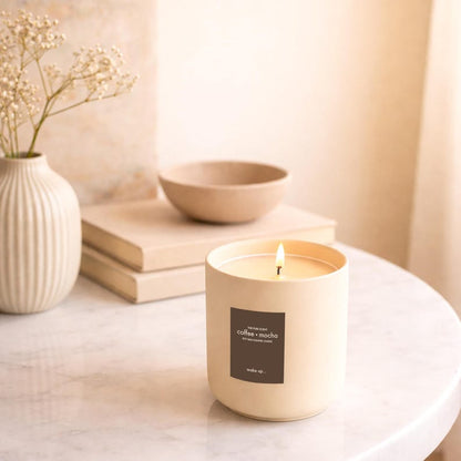 300g Ceramic Soy Wax Candle with Lid