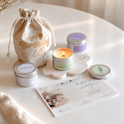 3 Mini Soy Candles • The Gift Set