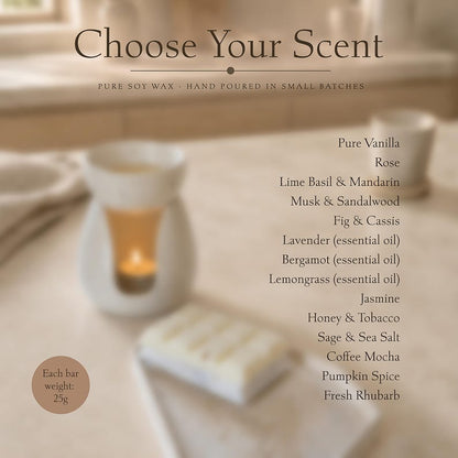 Luxury Soy Wax Melts - 25g Snap Bar