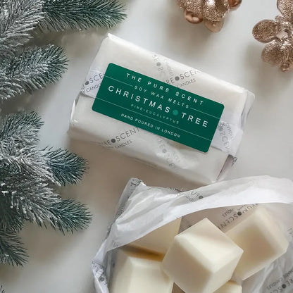 Christmas Seasonal Soy Wax Melts - 6 Cubes, 85g | 3 Festive Scents