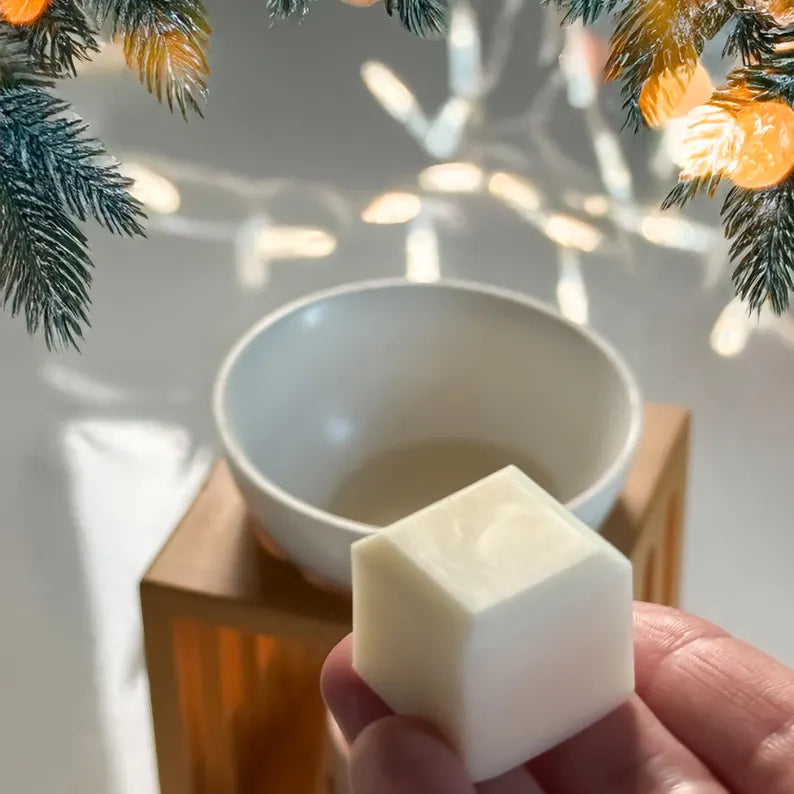 Christmas Seasonal Soy Wax Melts - 6 Cubes, 85g | 3 Festive Scents